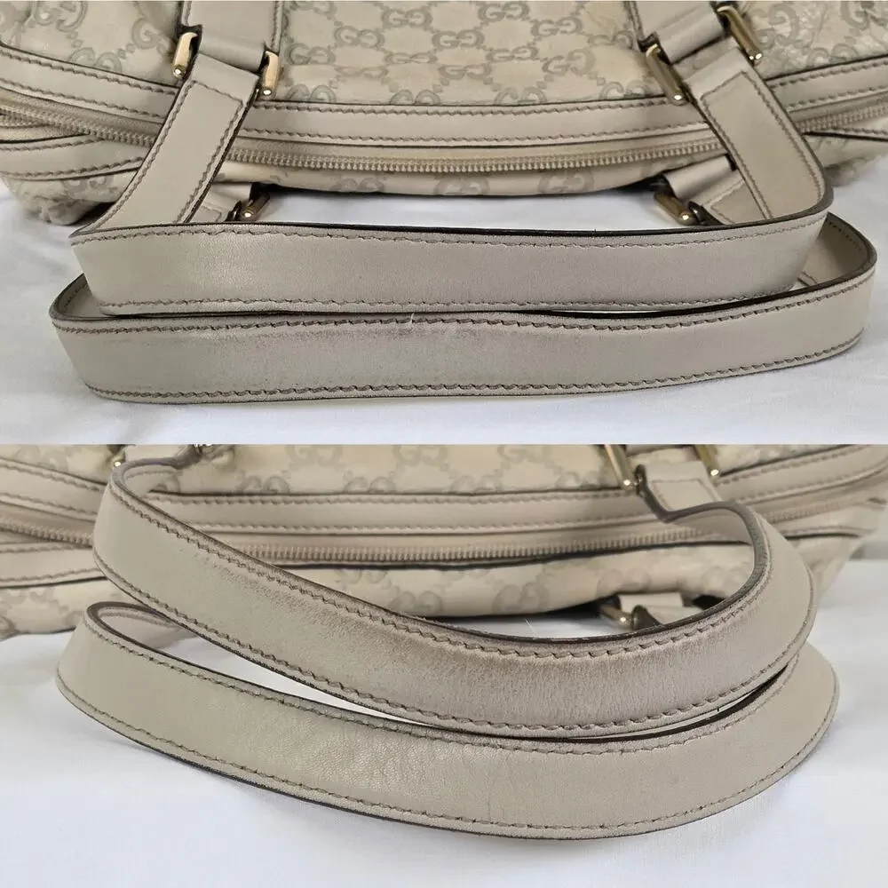 Gucci Signature GG Embossed Boston Shoulder Bag